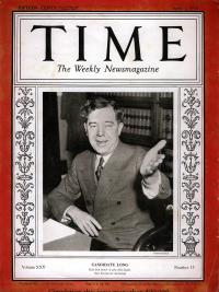 Candidate Long - Time Magazine Cover