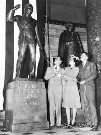 Unveiling of Huey Long Statue in U.S. Capitol