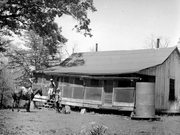 A typical rural Louisiana home